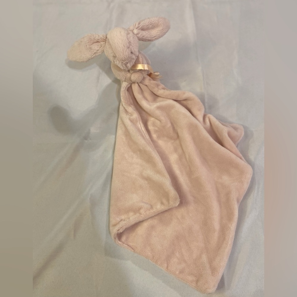 Jellycat Bashful Blush Bunny Pink Plush Lovey Easter